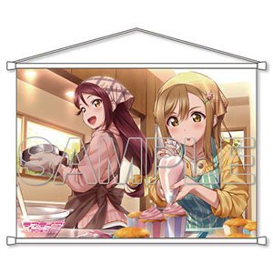 [Love Live! Sunshine!!] B2 Tapestry Aqours Riko & Hanamaru (Anime Toy)