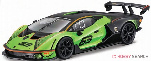 Lamborghini Essenza SCV12 (Green / Black) (Diecast Car) Other picture1