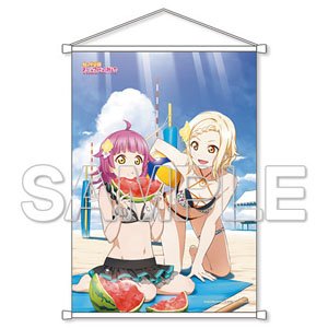 [Love Live! Nijigasaki High School School Idol Club] Sakasama Nijigasaki!? B2 Tapestry Ver. Ai Miyashita & Rina Tennoji (Anime Toy)