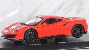 フェラーリ 488 ピスタ (レッド) シグネチャーシリーズ (ミニカー)