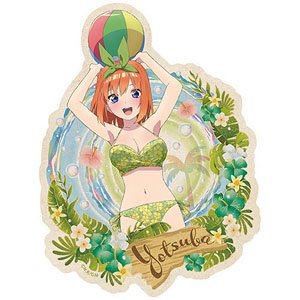The Quintessential Quintuplets Travel Sticker (Swimwear) 4. Yotsuba Nakano (Anime Toy)
