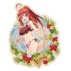 The Quintessential Quintuplets Travel Sticker (Swimwear) 5. Itsuki Nakano (Anime Toy)