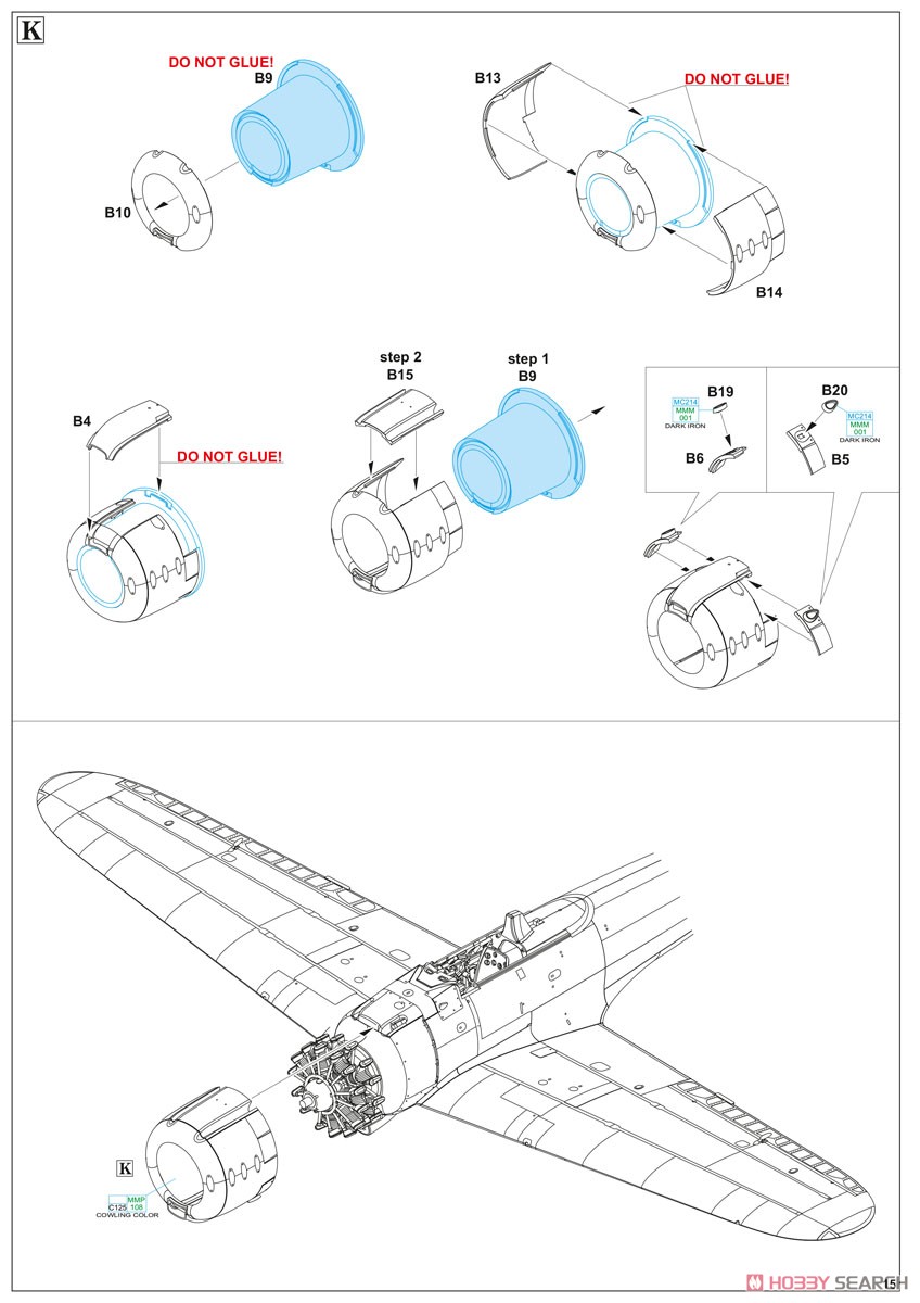 Zero Zero Zero ! Dual Combo Limited Edition (Plastic model) Assembly guide10