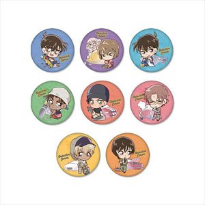 Detective Conan Chara Badge Collection (Garage) (Set of 8) (Anime Toy)
