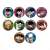 Detective Conan Chara Badge Collection (Play Back) (Set of 10) (Anime Toy) Item picture1