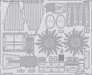 B-26K Invader Exterior (for ICM) (Plastic model)