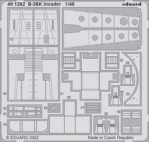 B-26K インベーダー 内装エッチングパーツ (ICM用) (プラモデル)