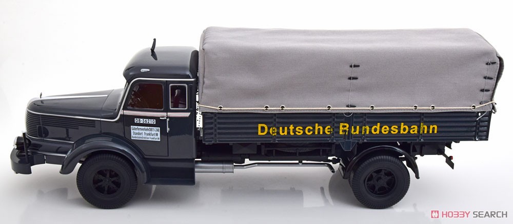 Krupp Titan SWL 80 Canvas Top 1950-1954 Deutsche Bundesbahn darkgrey (ミニカー) 商品画像3