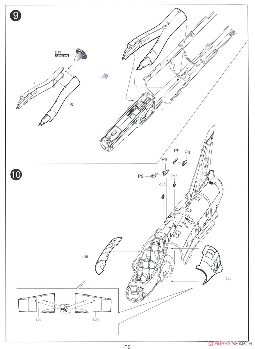 Cheetah D SAAF Fighter (Plastic model) Assembly guide3
