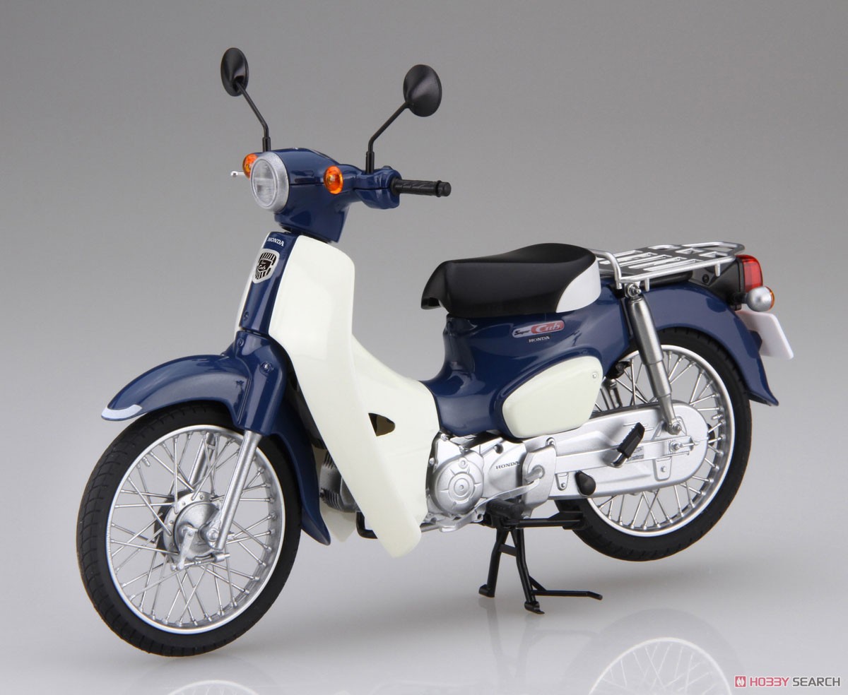Honda Super Cub110 (Urbane Denim Blue Metallic) (Model Car) Item picture1