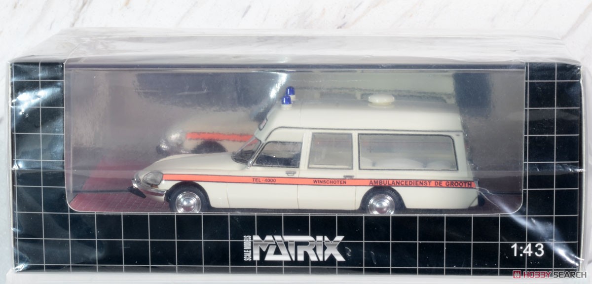 シトロエン DS21 Visser 救急車 1974 「WINSCHOTEN」 (ミニカー) パッケージ1