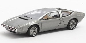 アルファロメオ イグアナ Italdesign 1969 シルバー (ミニカー)