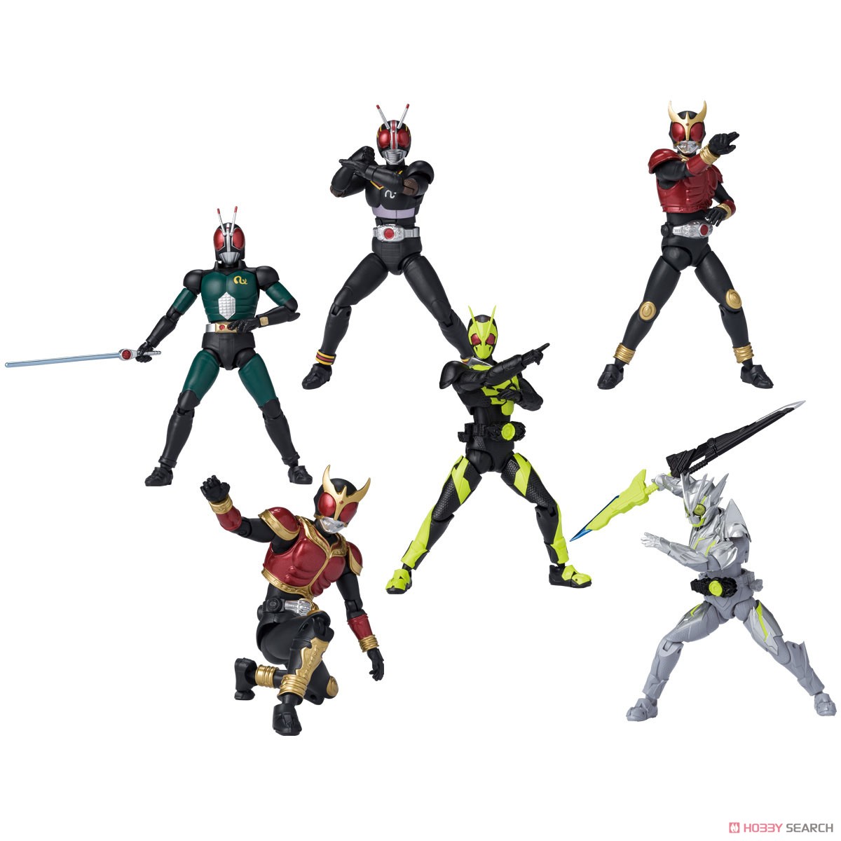 SHODO-XX Kamen Rider (Set of 10) (Shokugan) Item picture1