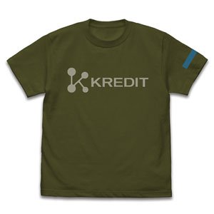 Evangelion KREDIT T-Shirt Moss S (Anime Toy)