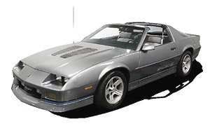 シボレー カマロ IROC-Z 1985 ミディアムグレー (ミニカー)