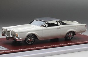 Lincoln Continental MkIII Farm & Ranch Special 1971 White (Diecast Car)