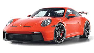 ポルシェ 911 (992) GT3 2021 オレンジ/ブラックホイール (ミニカー)