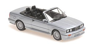 BMW M3 カブリオレ (E30) 1988 シルバー (ミニカー)
