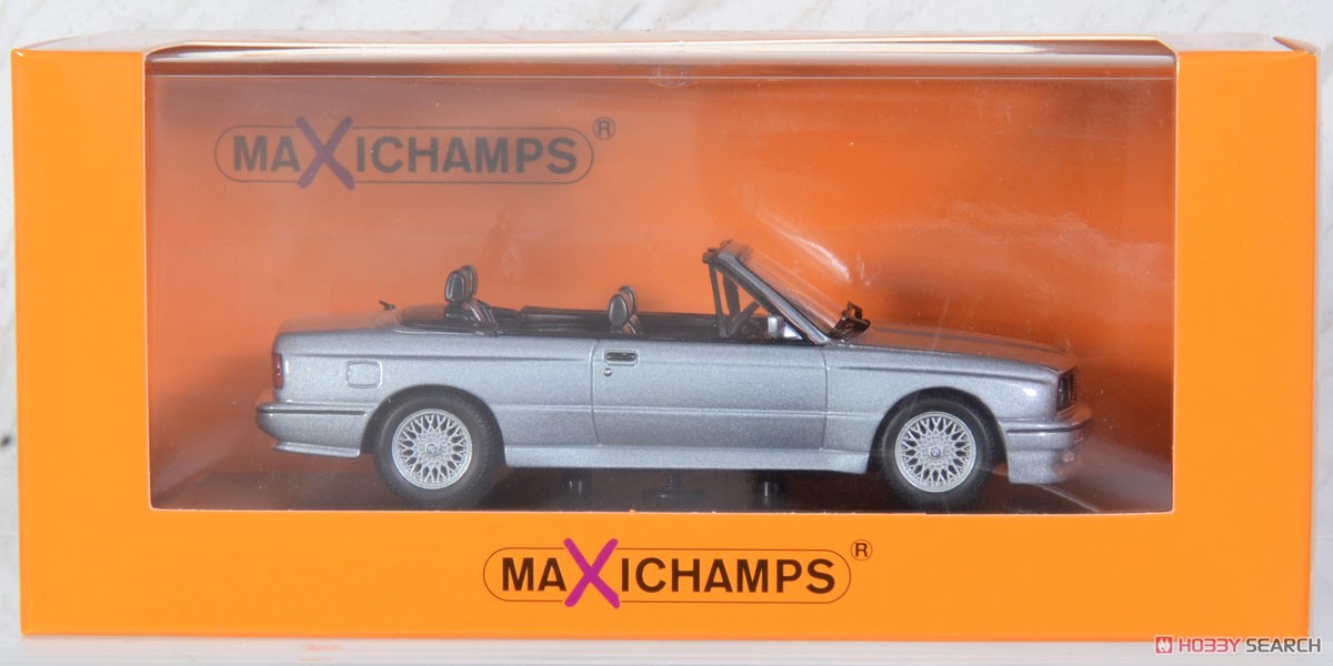 BMW M3 カブリオレ (E30) 1988 シルバー (ミニカー) パッケージ1