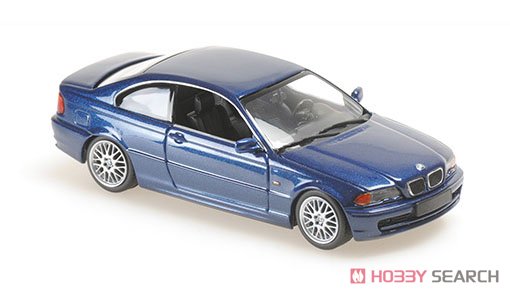 BMW 3ER クーペ (E46) 1999 ブルーメタリック (ミニカー) 商品画像1