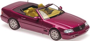 メルセデス ベンツ SL-クラス (R129) 1999 レッド (ミニカー)