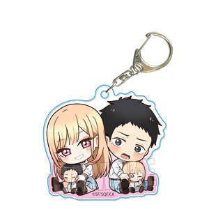 Gyugyutto Acrylic Key Ring My Dress-Up Darling Marin & Wakana (Anime Toy)