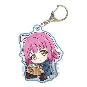 Gyugyutto Acrylic Key Ring Hot Dog Buns Ver. Love Live! Nijigasaki High School School Idol Club Rina Tennoji (Anime Toy)