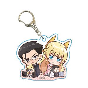 Gyugyutto Acrylic Key Ring Life with an Ordinary Guy who Reincarnated into a Total Fantasy Knockout Jinguji & Tachibana (Anime Toy)