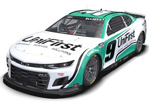 `チェイス・エリオット` #9 ユニファースト シボレー カマロ NASCAR 2022 ネクストジェネレーション (ミニカー)