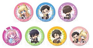 Trading Can Badge Life with an Ordinary Guy who Reincarnated into a Total Fantasy Knockout Gyugyutto (Set of 7) (Anime Toy)