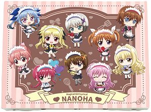 Canvas Art [Magical Girl Lyrical Nanoha Series] 01 Assembly Design Valentine Ver. (Mini Chara) (Anime Toy)