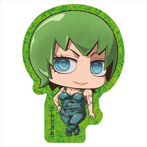 [JoJo`s Bizarre Adventure Part 6: Stone Ocean] Chimi Chara Glitter Acrylic Badge (3) Foo Fighters (Anime Toy)