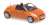 Ford Street KA 2003 Orange Metallic (Diecast Car) Item picture1
