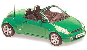 Ford Street KA 2003 Green Metallic (Diecast Car)