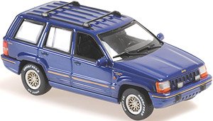 Jeep Grand Cherokee 1995 Dark Blue Metallic (Diecast Car)