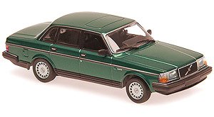 ボルボ 240 GL 1986 ダークグリーン (ミニカー)
