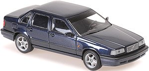 ボルボ 850 1994 ダークブルーメタリック (ミニカー)