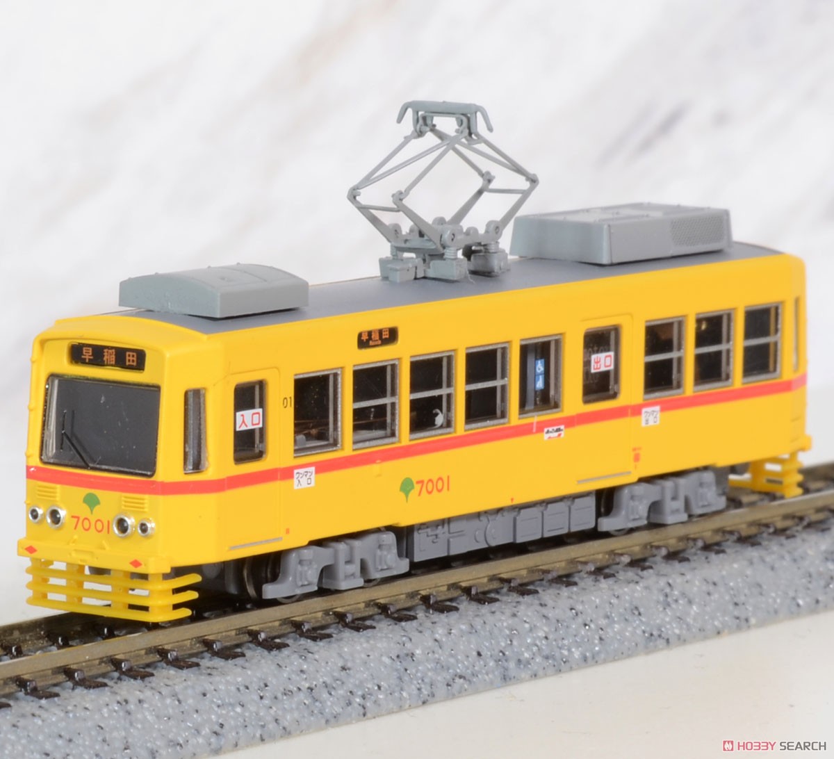 東京都電 7000形 「更新車」 `7001 赤おび` (M車) (鉄道模型) 商品画像3