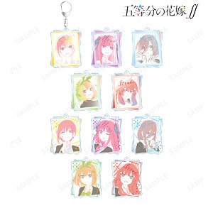 TV Animation [The Quintessential Quintuplets Season 2] Trading Lette-Graph Vol.2 Acrylic Key Ring (Set of 10) (Anime Toy)