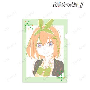 TV Animation [The Quintessential Quintuplets Season 2] Yotsuba Nakano Lette-graph Vol.2 Clear File (Anime Toy)