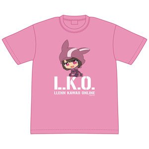 Sword Art Online Alternative Gun Gale Online Llenn-chan Kawaii Online T-Shirt XL (Anime Toy)