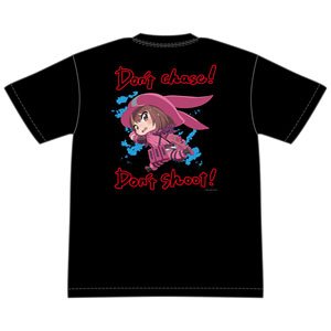 Sword Art Online Alternative Gun Gale Online Don`t Chase! Don`t Shoot! Back Print T-Shirt M (Anime Toy)