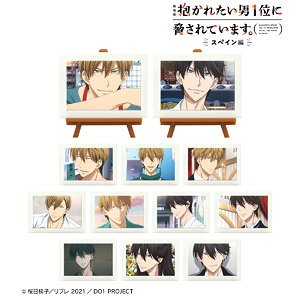 [Dakaichi: Spain Arc] Trading Scene Picture Mini Art Frame (Set of 12) (Anime Toy)