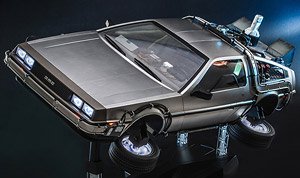【銀行振込前入金】 【ムービー・マスターピース】 『バック・トゥ・ザ・フューチャー PART2』 1/6スケールビークル デロリアン・タイムマシン (完成品)