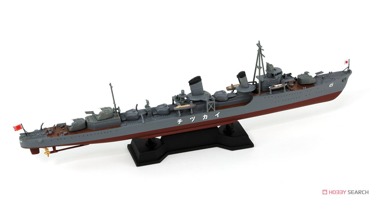 日本海軍 特型駆逐艦 雷 1944 旗・艦名プレートエッチングパーツ付き (プラモデル) 商品画像2