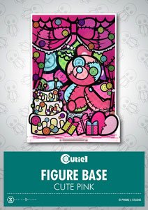 Original Figure Base Cute Pink (Display)