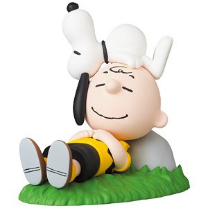 UDF No.681 PEANUTS SERIES 13 NAPPING CHARLIE BROWN & SNOOPY (完成品)