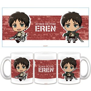 Attack on Titan Mug Cup B [Eren] (Anime Toy)