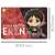 Attack on Titan Synthetic Leather Pass Case G [Eren] (Anime Toy) Item picture3