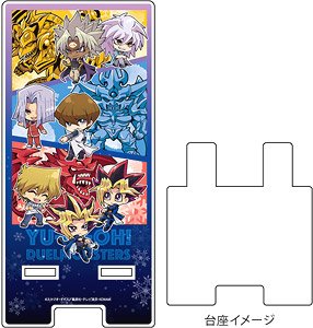 Smartphone Chara Stand [Yu-Gi-Oh! Duel Monsters] 02 Assembly Design Winter Ver. (Mini Chara) (Anime Toy)